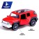 Autograd Metal Metal "Jeep", 1:36, inertia, doors open, red color