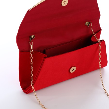 Female bag on a magnet, red color-5