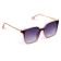 Women's sunscreen glasses "OneSun", UV 400, pipe 15 cm, lens 5.4x5.4 cm