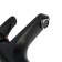 Zein Z3657 sink mixer, single-leaf, pouring height 9 cm, ABS plastic, black