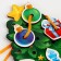 New Year's toy. Lacing "New Year! Holiday in the forest "