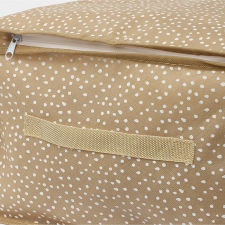COVFR for storing things “POINTS” with PVC, 45 × 30 × 20 cm, beige color-5