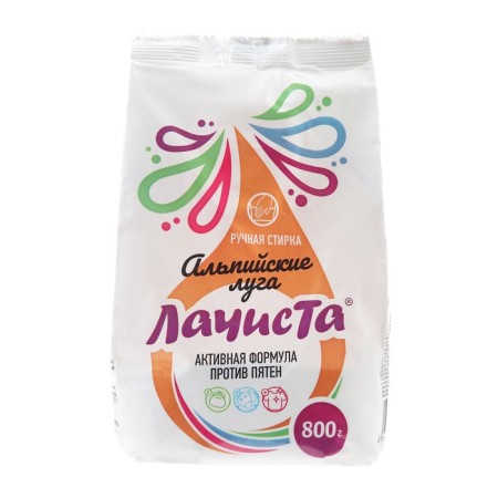 Washing powder La Chista "Alpine Meadows" Manual Washing, 800 grams