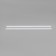 Panel for fastening curtains Japanese, 60 cm, white color