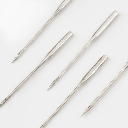 Needles for household sewing machines, for denim fabrics and tarpaulin, No. 80-2