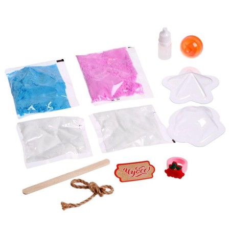 Set for experiments "New Year's bombs", Kexik and star, in the package