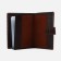 Male purse on the button, 3 in 1, for auto documents, passports, cards, bills, brown color
