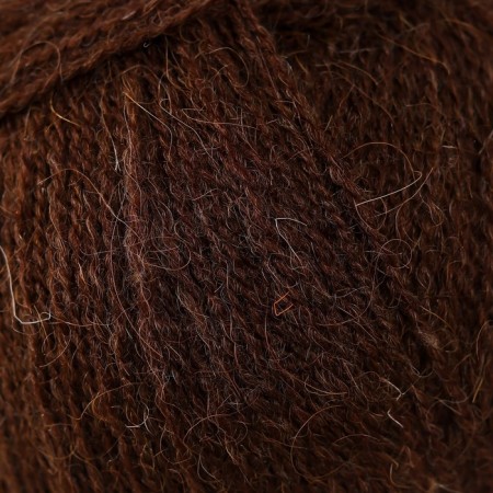 Camel yarn 65% camel wool, 35% acrylic volume 600m/100g (251 brown)-11