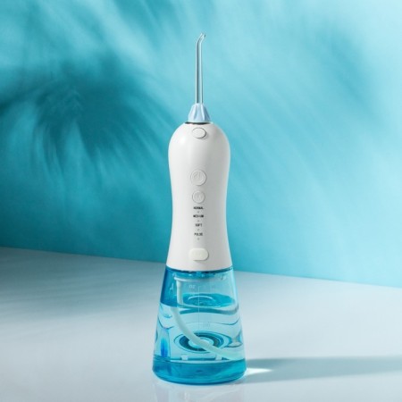 Irrigator for the oral cavity Luazon LIR-03, portable, 300 ml, 4 modes, 2 nozzles, from USB-1
