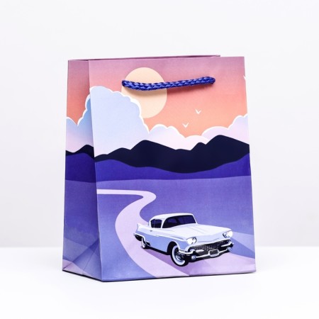 Gift Package "Night Road", 11.5 x 14.5 x 6.5 cm