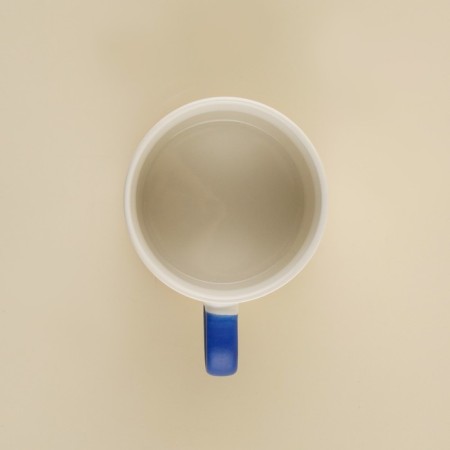 Porcelain mug SL Home "Scandy", 450 ml, white color-1