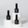 Nail polish gel, set 3 pcs, 10 ml, reflective