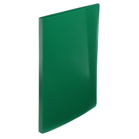 Folder with A4 clamp, 500 microns, spine 15 mm, calligrata, up to 100 sheets, green-1