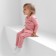 Kit for children (jacket and pants) minku, dust pink, height 80-86 cm