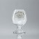 Cognac glass "Cool man", neckline, 265 ml.
