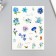 Tattoo on the body color "Flower buds" mix 24x14.5 cm