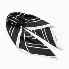 Women's scarf minku 70*70 cm, black