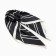 Women's scarf minku 70*70 cm, black