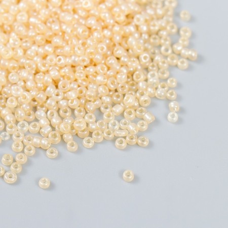 Beads "Astra" 11/0, 20 g (102 St. Gold/Transparent, glossy)