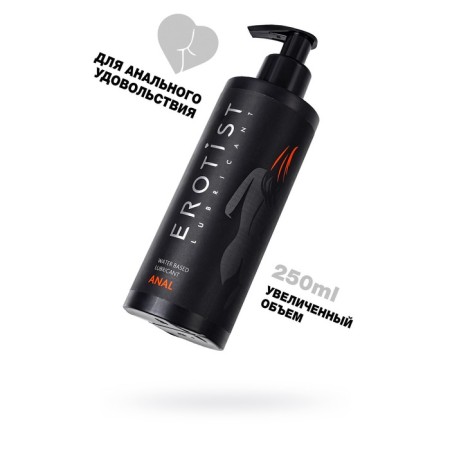 Intimate gel-lubricant Erotist anal, water-based lubricant, anal, 250 ml-3