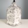 E14 40w 40W gray 22,5x22.5x37cm RISALUX table lamp "E14