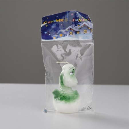 Candle "Dragosha in the Egg", 2.5x10 cm-8