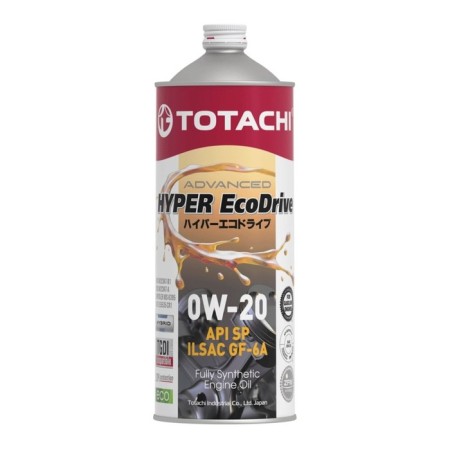 Motor oil Totachi Hyper Ecodrive Fully 0W-20, SP/RC/GF-6A, synthetic, 1 liter