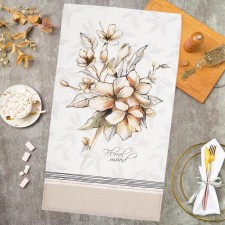 Ethel towel Floral Mood 40x73 cm, 100% HL, reps 210 g/m2