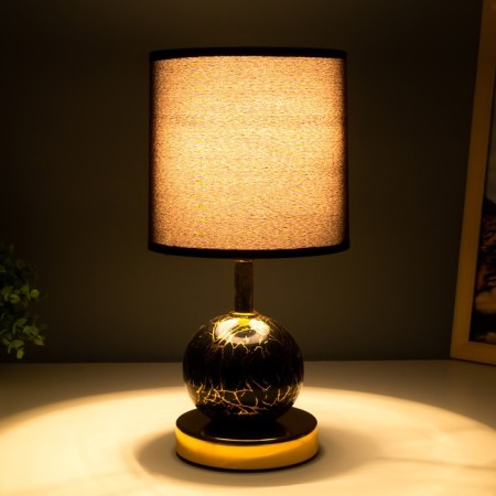 Hell lamp "Amalia" E14 40W Black 20x20x30 cm Risalux-2