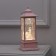 LED figure “Lantern with a snowman” 10.5 × 28 × 10.5 cm, plastic, AAX3 batteries (not in the kit), USB, glow warm white