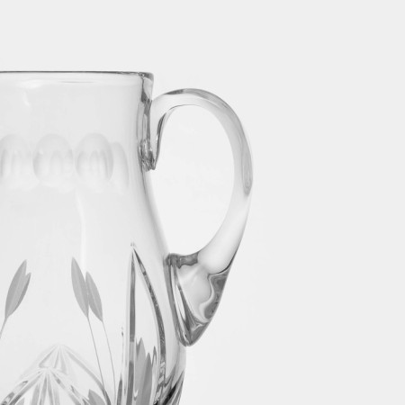 Crystal jug with a lid "reeds", 1 l-2