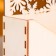 Kashpo wooden 18 × 6 × 20 cm envelope Radada "frost", natural give beautifully