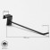 Hook for economy panels, d = 4 mm, l = 15 cm, black matte color