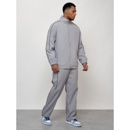 Sports suit men's, size 50, gray color-2