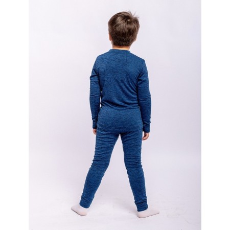 Thermal underwear for a boy, height 116 cm, blue color-2