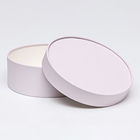 Gift box "Tenderness" lilac, plastered without a window, 20.5 x 7 cm-2