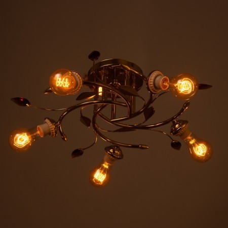 Adele chandelier BP 5x40W E27 Gold Model: 2612361-2
