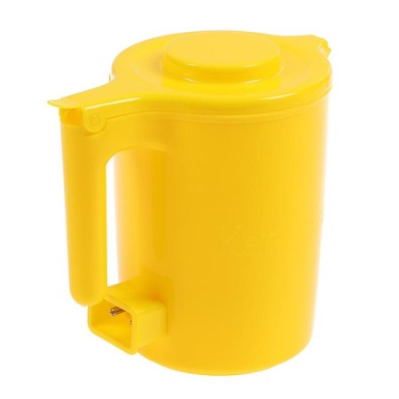 Electric kettle "Drop", plastic, 0.5 l, 600 watts, yellow-5