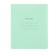 Notebook 12 sheets ruler "Green cover", with alphabet, heat packing 25 pieces