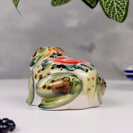 Souvenir "Zhaba Dolly", Gzhel, Color-2