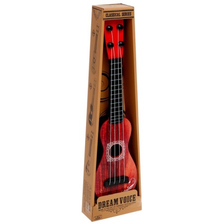 Musical toy "Guitar", 4 strings, colors mix-7