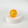 Hands and legs massage, d = 3.5 cm, 2 rings, yellow color
