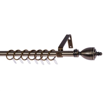 Telescopic cornice 160-300 cm, tip "Ferge", color old gold