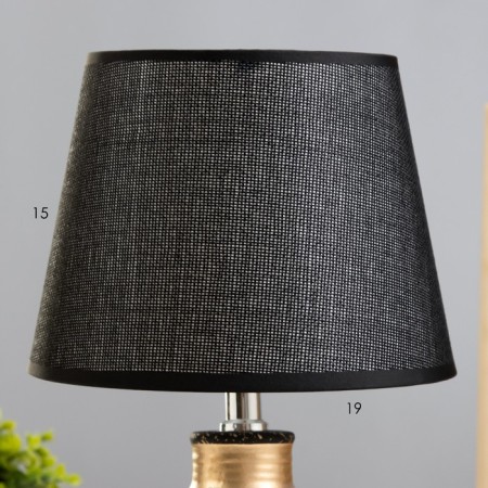 Baril table lamp 1HE14 Black 20x20x31 cm Risalux-2