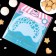 Culinary stencil for decorating baking, 2 pcs