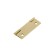 Card loop 1837, 36x23 mm, brass color