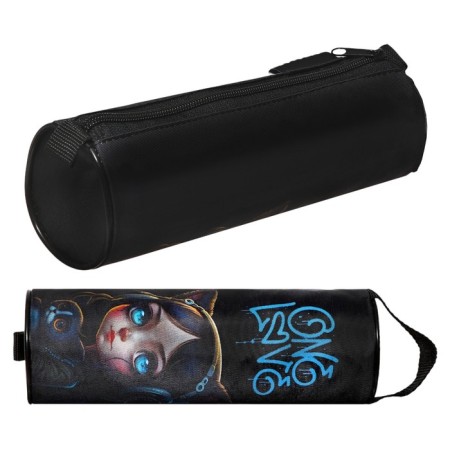 Penal soft tube, 70 x 210, Colorio, for girls, black