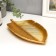 Souvenir Polystone stand "Golden Leaf" 2.5x27.5x13.5 cm