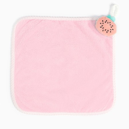 Dilan towel "watermelon" Pink color, 30x30 cm, 100% PE, microfiber-1