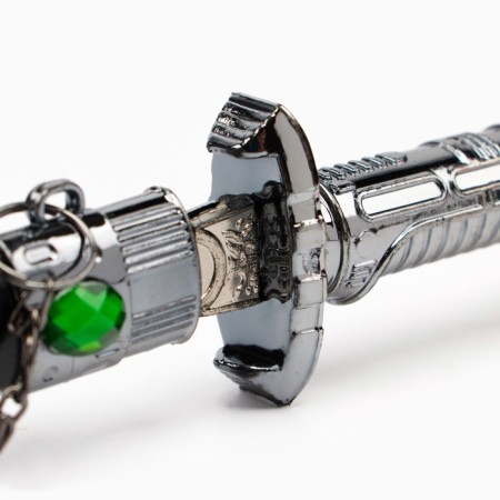 Souvenir dagger on a stand, on a sheath of a dragon, a handle in the shape of a light sword, 25 cm-4